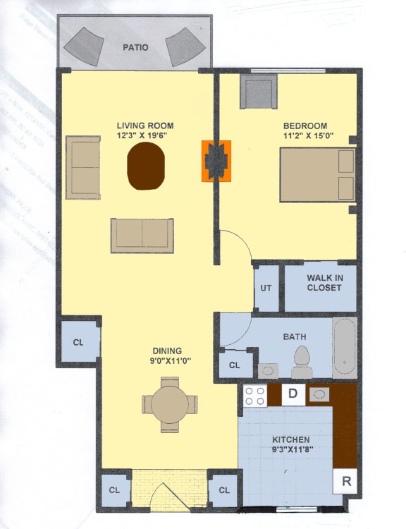 1 & 2Bedroom Apartments in Islip Brookwood at Islip